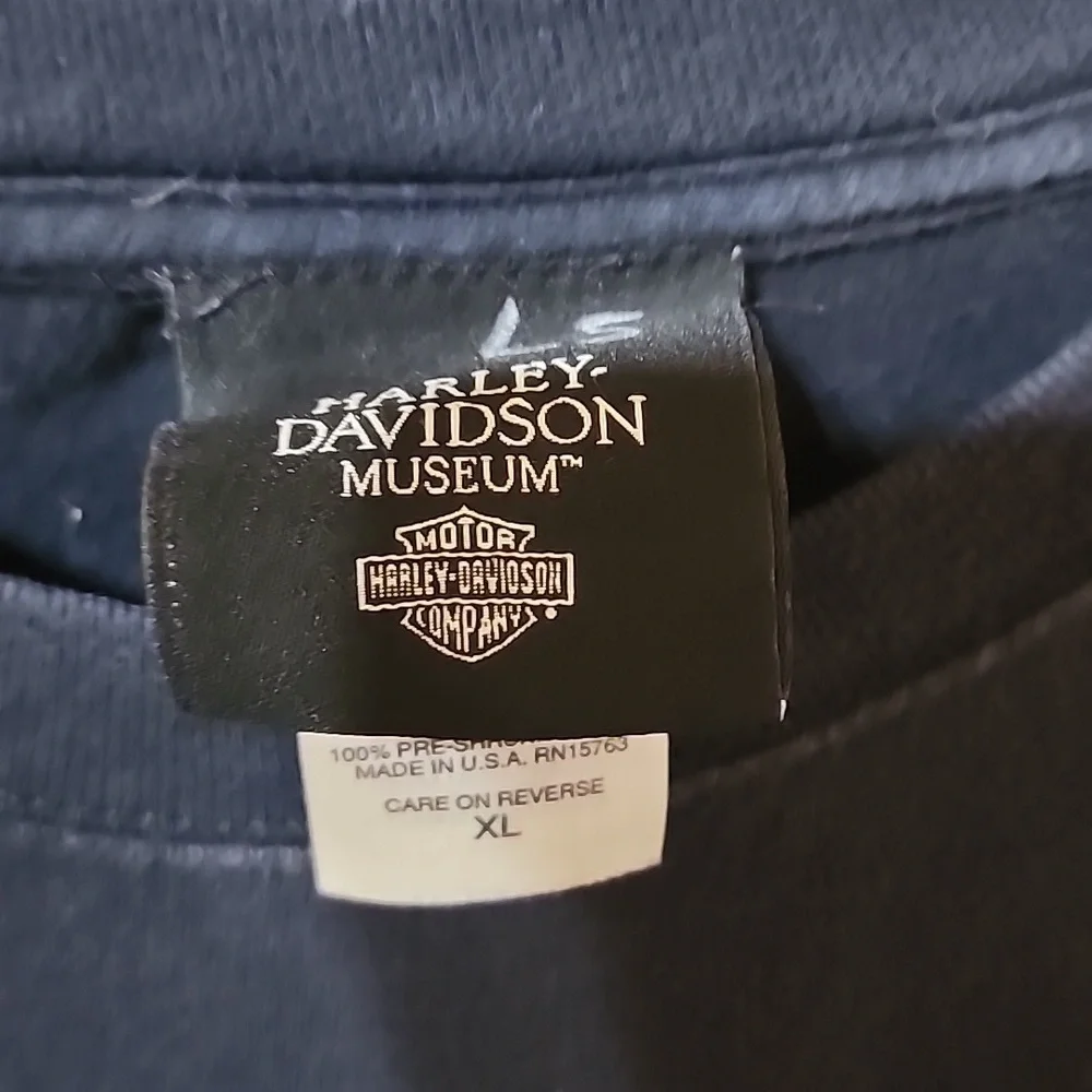 Harley-Davidson Black Graphic T-Shirt for Men Size Xl - Picture 3 of 5